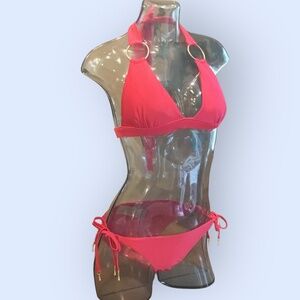 Bellissima Swimwear Ring Halter Bikini Top